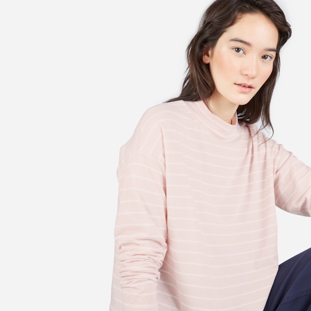Everlane Square Mockneck Sweater